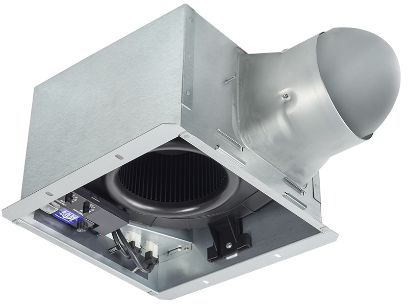SIG80-110DLED – BreezeSignaure Bathroom Exhaust Fan with LED Light, Dual Speed, 30-110 CFM