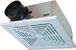 SP-C50 Bathroom Exhaust Fan for Wall or Ceiling Mount, 29-52 CFM