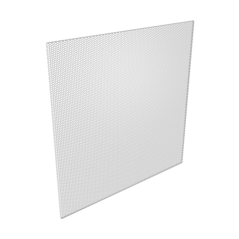 PFRF – Perforated Ceiling Return Panel for T-Bar Lay-In, Steel