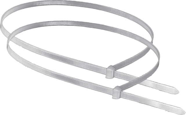 DN48N 48″ Nylon Cable Tie, 50/Pkg, Up to 15″ Diameter