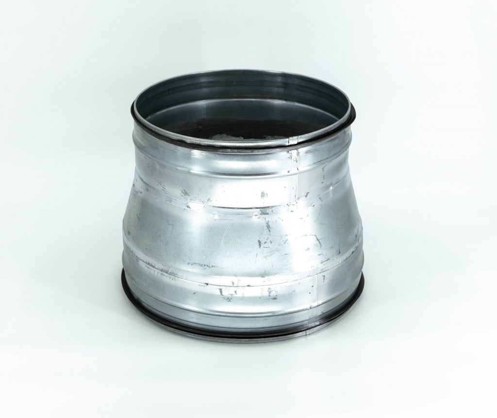 Reducer for Spiral Duct, Gasketed