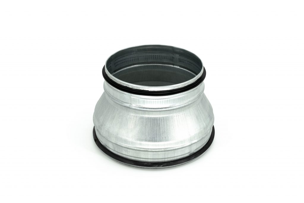 Reducer for Spiral Duct, Gasketed