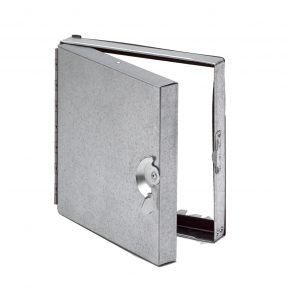 Access Door, Hinged with Cam Lock, Dovertail Tabs