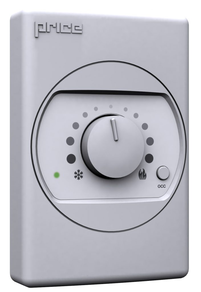 PCT-D Price Controlling Thermostat with Dial, Pressure Dependant, 24VAC and 0-10V outputs
