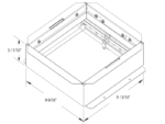 SIG-CRD2 – Ceiling Radiation Damper, For Use with Delta BreezSignature Fans