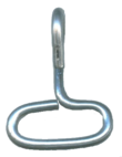 Cloverhook, Oval J Style, Short, 1" Long