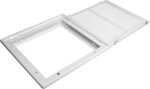 FG2 – Single Deflection Return 1″ Filter Grille, Lanced Removable Face, 1/2″ Fin Spacing, Steel