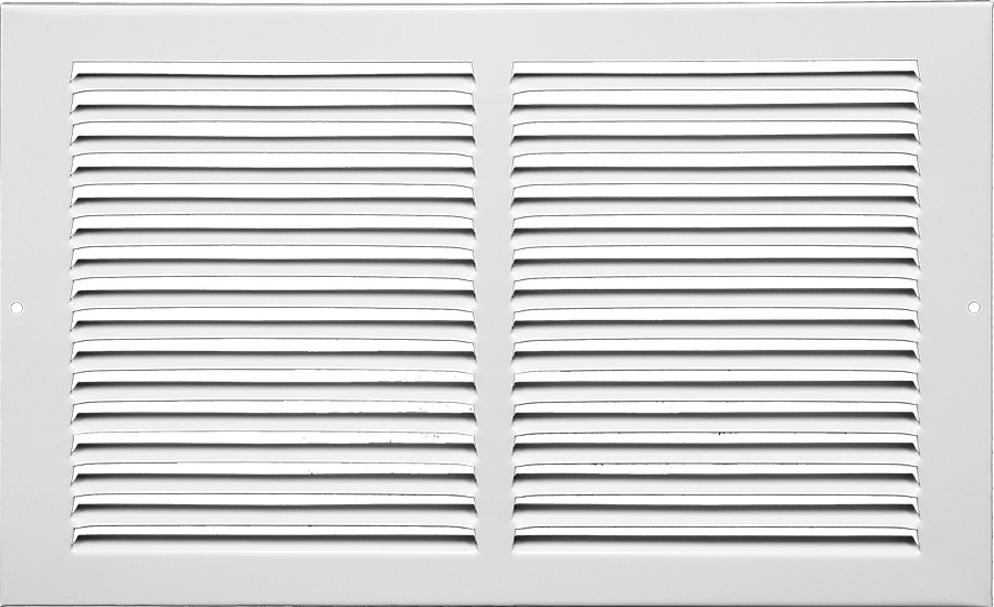 G25 – Single Deflection Return Grille, 1/2″ Fin Spacing, Surface Mount, Steel