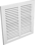 G25 – Single Deflection Return Grille, 1/2″ Fin Spacing, Surface Mount, Steel