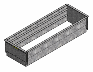 VFB Universal Filter Kit for Use with Daikin FXS and FXM Concealed Duct VRF Units, Side or Top Filter Access, 2" Filter Depth